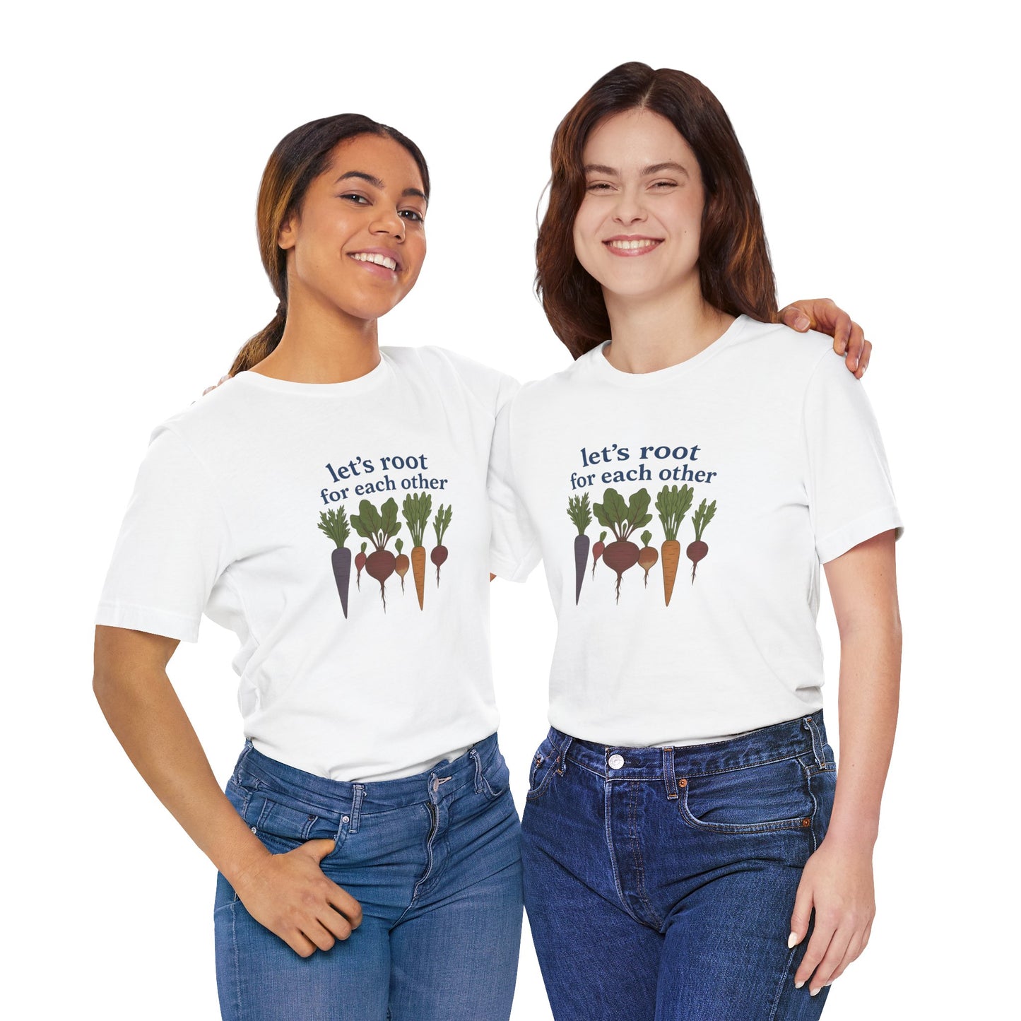Let's Root for Each Other – Wholesome Veggie Tee