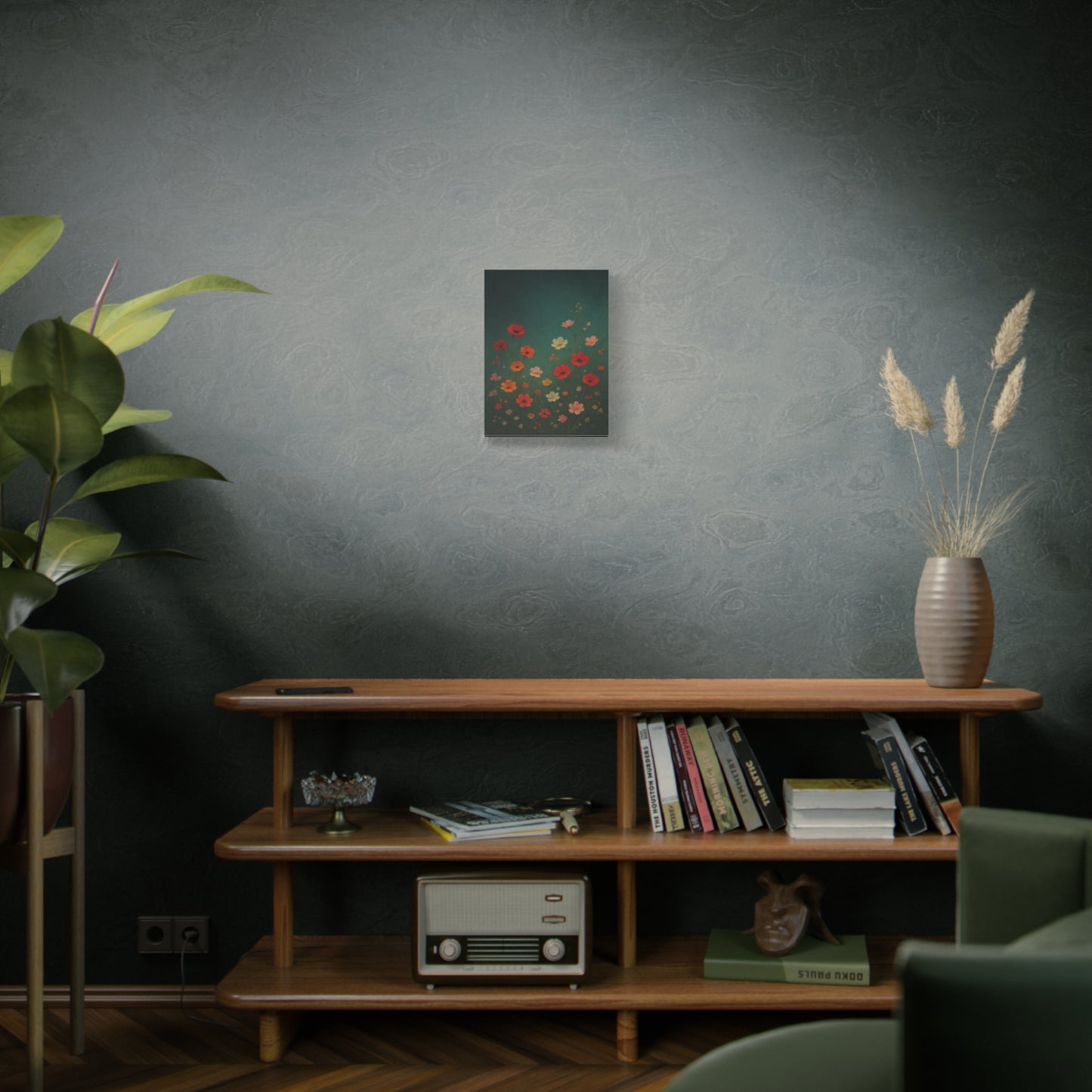 Whimsical Wildflower Garden – Botanical Canvas Wall Art